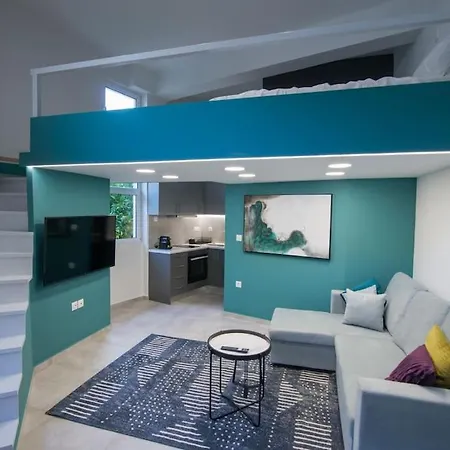 Apartamento Oculus Dafni Loft A Atenas Exterior foto